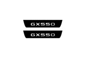 Lexus GX III 2024+ Led Door Sill Pro With Logo GX550 (Premium Painting) Lexus Led Door Sills PRO opdesign
