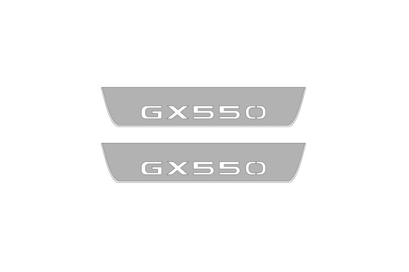 Lexus GX III 2024+ LED Door Sills PRO With Logo GX550 Lexus Led Door Sills opdesign