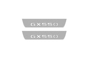 Lexus GX III 2024+ LED Door Sills PRO With Logo GX550 Lexus Led Door Sills opdesign