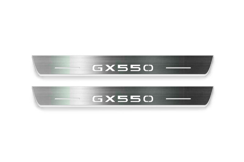 Lexus GX III 2024+ LED Door Sills PRO With Logo GX550