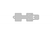 Car Keychain for Hummer H3 (type LOGO) type2 Keychains opdesign