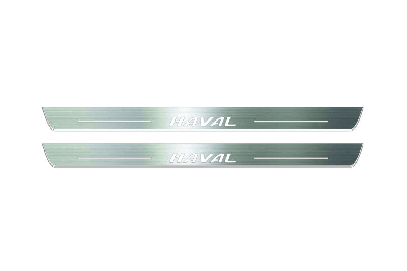 Haval H6 III 2020+ LED Door Sill With Logo Haval