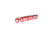 Dodge tailgate trunk rear emblem with HEMI logo (type 2) Dodge emblems decoinfabric