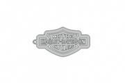Car Keychain for Harley-Davidson (type LOGO) Keychains opdesign
