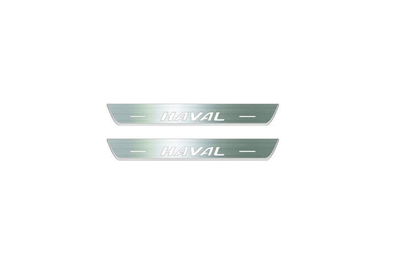 Haval Jolion 2020+ LED Door Sill With Logo Haval