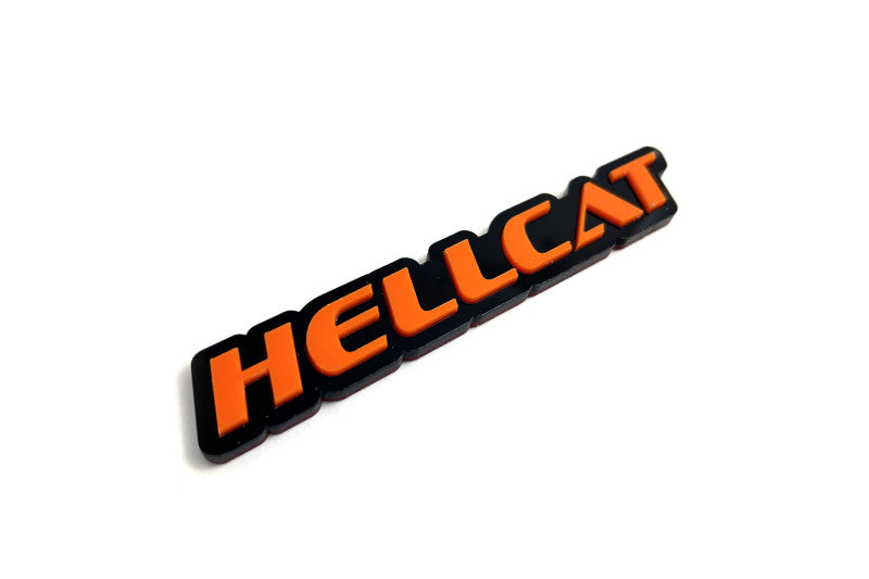 Dodge tailgate trunk rear emblem with Hellcat logo