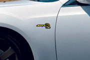 Chrysler emblem for fenders with SRT Hellephant logo
