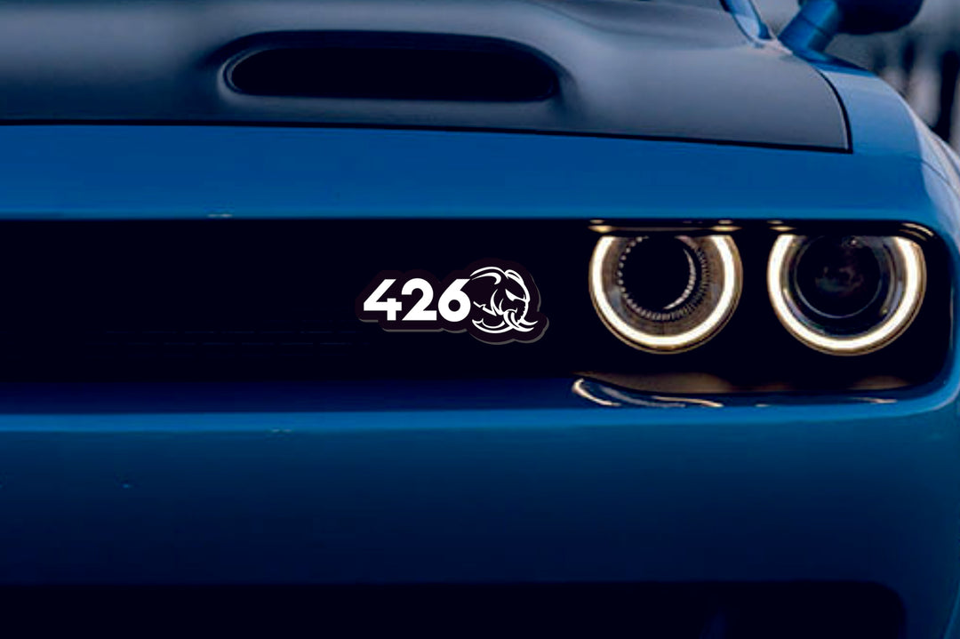 Jeep Illuminated LED Radiator Grille Emblems and Badges with 426 Hellephant logo Jeep Led Emblems decoinfabric