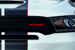 Load image into Gallery viewer, Dodge Durango Radiator grille emblem with Hellrango logo