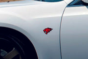 Dodge emblem for fenders with HellTiger logo Dodge emblems decoinfabric