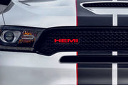 Chrysler Illuminated LED Radiator Grille Emblems and Badges with Hemi (type 2) logo Chrysler Led Emblems decoinfabric