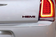 Chrysler tailgate trunk rear 3D emblem with Hemi logo (type MIXT) Var. 1