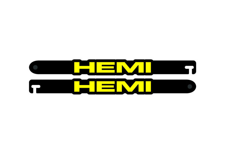 Custom Car Show Door Props Hemi (type 1) Logo Stainless Steel