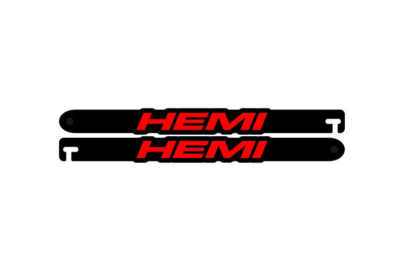Custom Car Show Door Props Hemi (type 2) Logo Stainless Steel