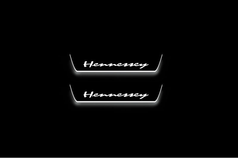 Dodge Charger 2011+ Car Light Sill With Logo Hennessey