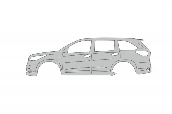 Umbrales de las puertas LED Acura MDX II con logotipo Acura