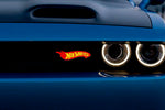 Load image into Gallery viewer, Radiator grille emblem with Hot Wheels logo — photo 2