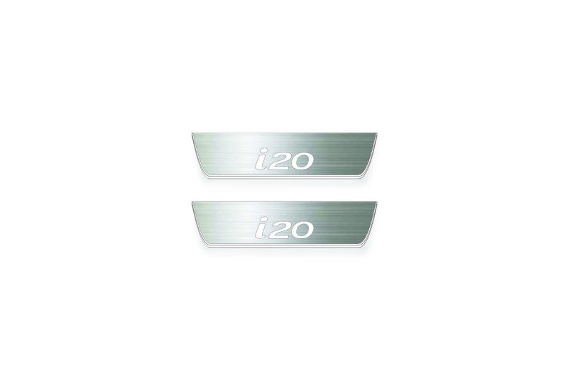 Hyundai i20 II 2014-2020 Auto Door Sill Plates With Logo i20