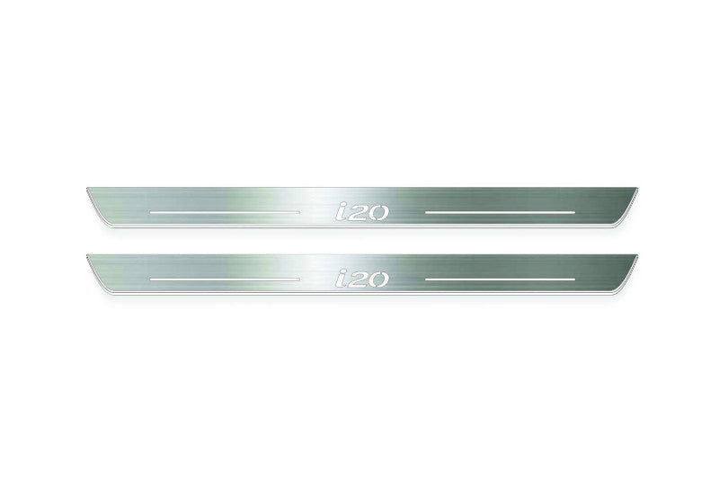 Hyundai i20 I 2009-2014 Auto Door Sill Plates With Logo i20
