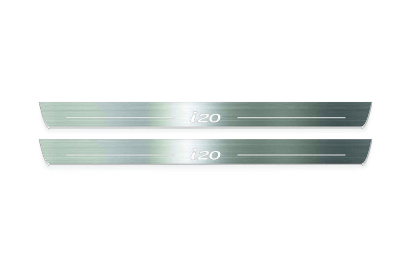Hyundai i20 II 2014-2020 Auto Door Sill Plates With Logo i20