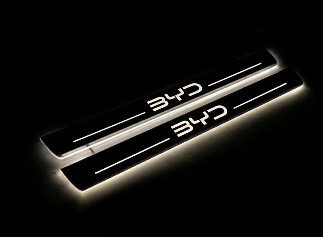 BYD Leopard 3 2025+ Car Door Sill With Logo BYD (Copy) BYD Led Door Sills opdesign