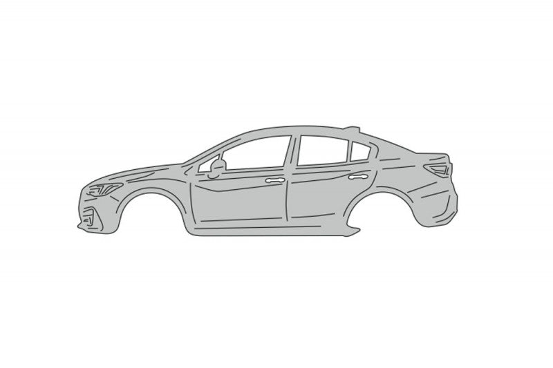 Keychain Bottle Opener for Subaru Impreza V 2016-2022 Keychains opdesign