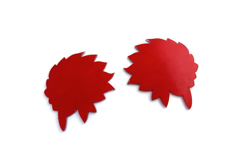 Car emblem badge for fenders with Indian Skull Chief logo Custom design emblems decoinfabric