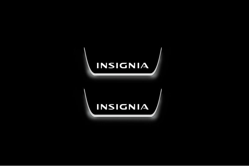 Opel Insignia II 2017+ Auto Door Sill Plates With Logo Insignia