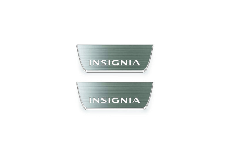Opel Insignia II 2017+ Auto Door Sill Plates With Logo Insignia