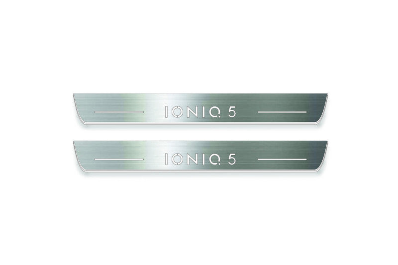 Hyundai Ioniq 5 2021+ LED Door Sills PRO With Logo Ioniq 5
