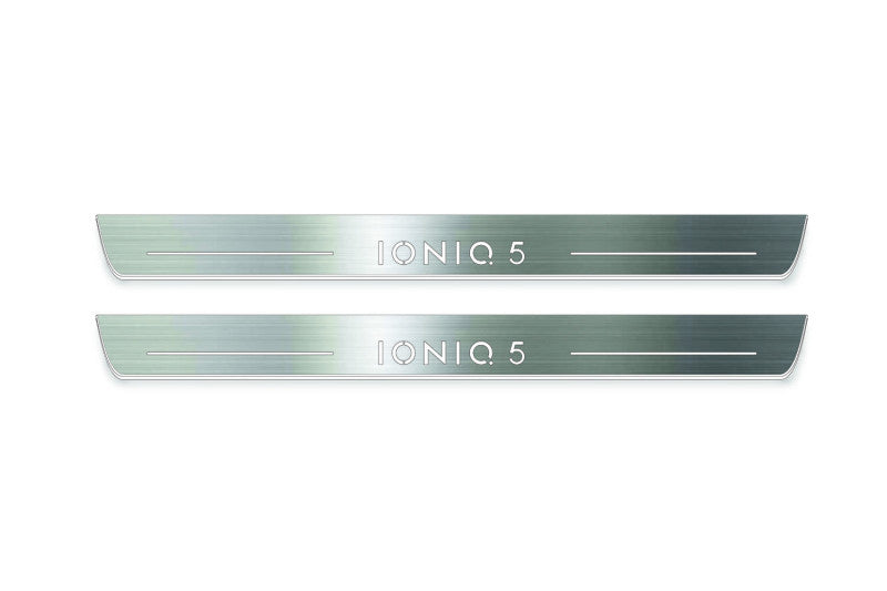 Hyundai Ioniq 5 2021+ LED Door Sills PRO With Logo Ioniq 5