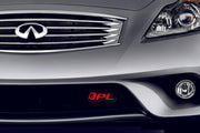 Infiniti Illuminated LED Radiator Grille Emblems and Badges with IPL (type 2) logo Infiniti Led Emblems decoinfabric