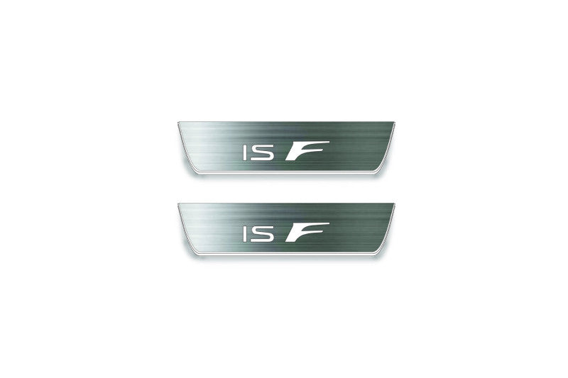 Lexus IS IV 2020+ Door Sill Led Plate With Logo IS F