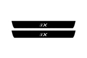 BMW iX 2021+ Led Door Sill Pro With Logo iX (Premium Painting) BMW Led Door Sills PRO opdesign
