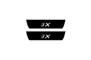 BMW iX 2021+ Led Door Sill Pro With Logo iX (Premium Painting) BMW Led Door Sills PRO opdesign