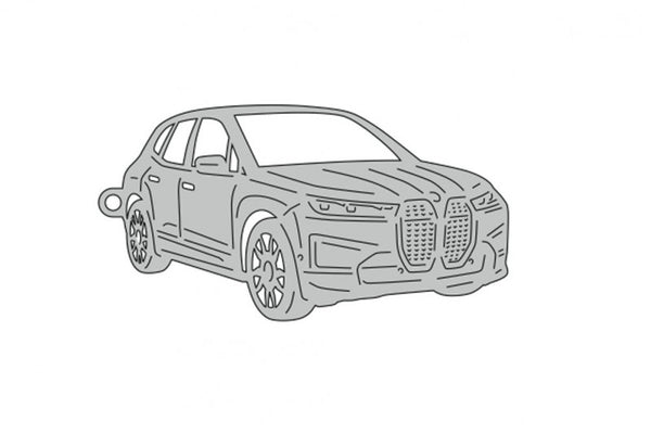 Car Keychain for BMW iX 2021+ (type 3D) - decoinfabric