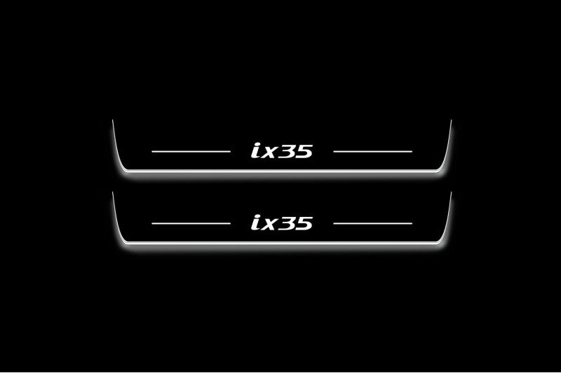 Hyundai ix35 2009-2015 LED Door Sills PRO With Logo ix35