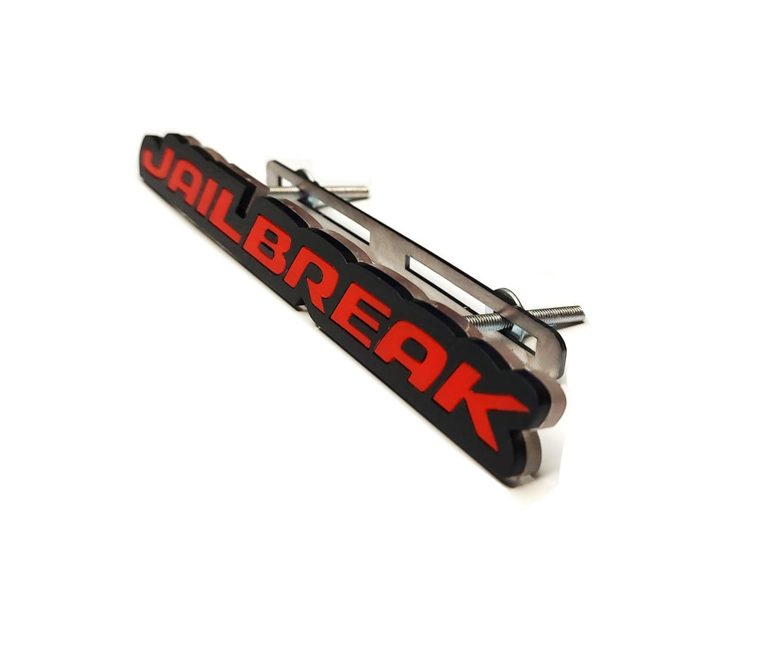 Dodge Emblem & Badges set with Jailbreak logo Dodge emblems decoinfabric BLACK RED