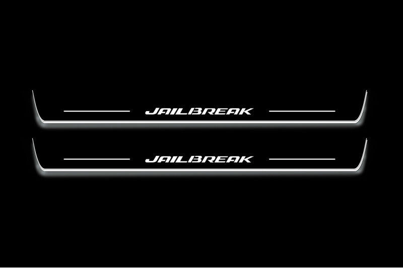 Dodge Charger 2011+ Car Light Sill With Logo Jailbreak (Type 6)