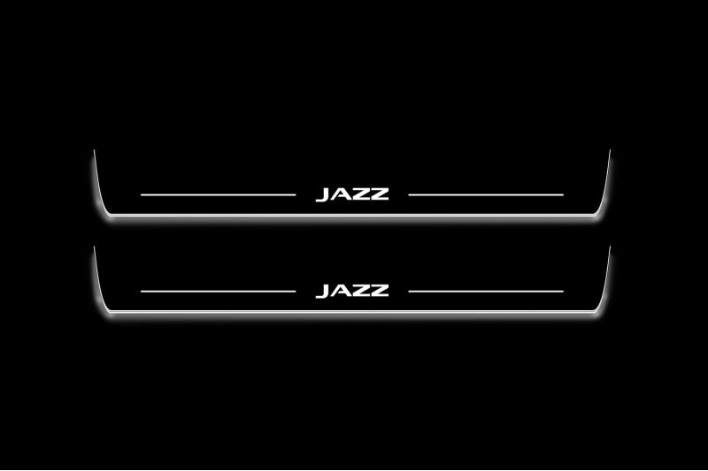Honda Jazz V 2020+ LED Car Door Sill With Logo Jazz