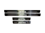 Volkswagen Jetta VI 2010-2018 Door Sill Protectors With Logo Jetta Volkswagen Led Door Sills opdesign