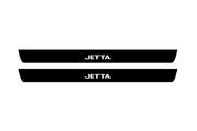 Volkswagen Jetta VI 2010-2018 Led Door Sill Pro With Logo Jetta (Premium Painting) Volkswagen Led Door Sills PRO opdesign