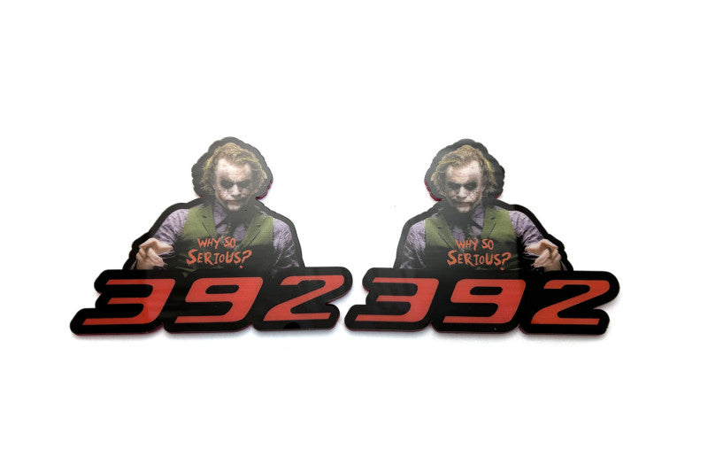 Dodge emblem for fenders with Joker 392 logo (Type 2) Dodge emblems decoinfabric