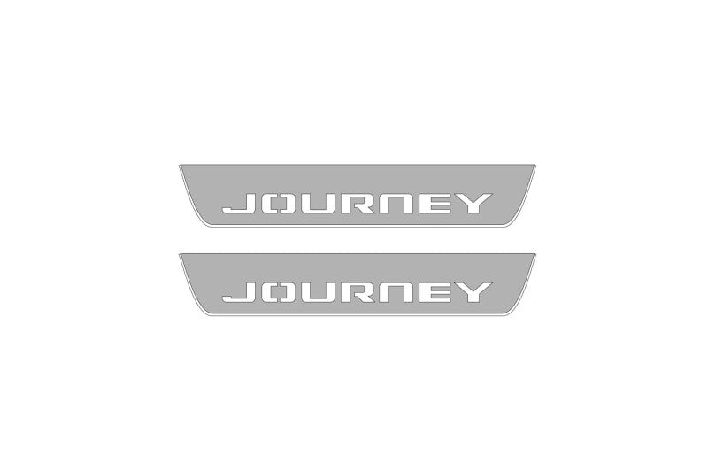 Dodge Journey 2009+ LED Car Door Sill With Logo Journey Dodge Led Door Sills opdesign