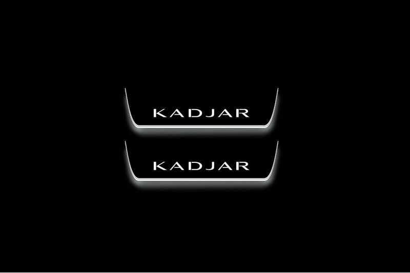 Renault Kadjar 2015-2022 Door Sill Protectors With Logo Kadjar
