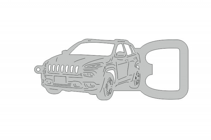 Keychain Bottle Opener for Jeep Cherokee KL 2014-2019 Keychains opdesign