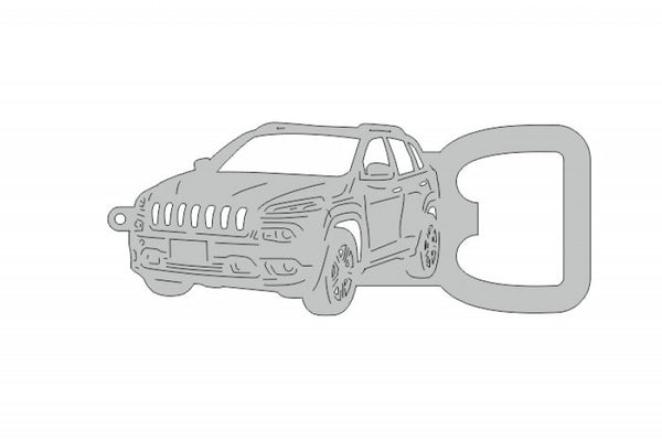 Keychain Bottle Opener for Jeep Cherokee KL 2014-2019