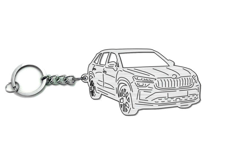 Car Keychain for Skoda Kodiaq II 2023+ (type 3D) Keychains opdesign