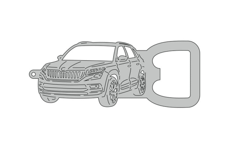 Keychain Bottle Opener for Skoda Kodiaq I 2016-2021 Keychains opdesign