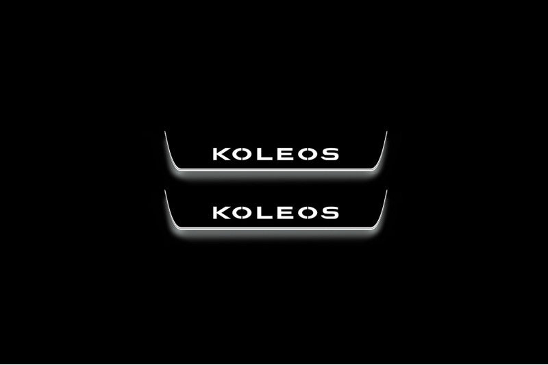 Renault Koleos II 2016+ Car Light Sill With Logo Koleos